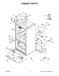 Diagram for 02 - Cabinet Parts