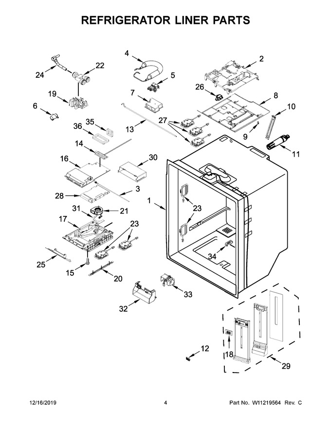 Diagram for WRF767SDHV00