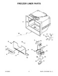 Diagram for 04 - Freezer Liner Parts