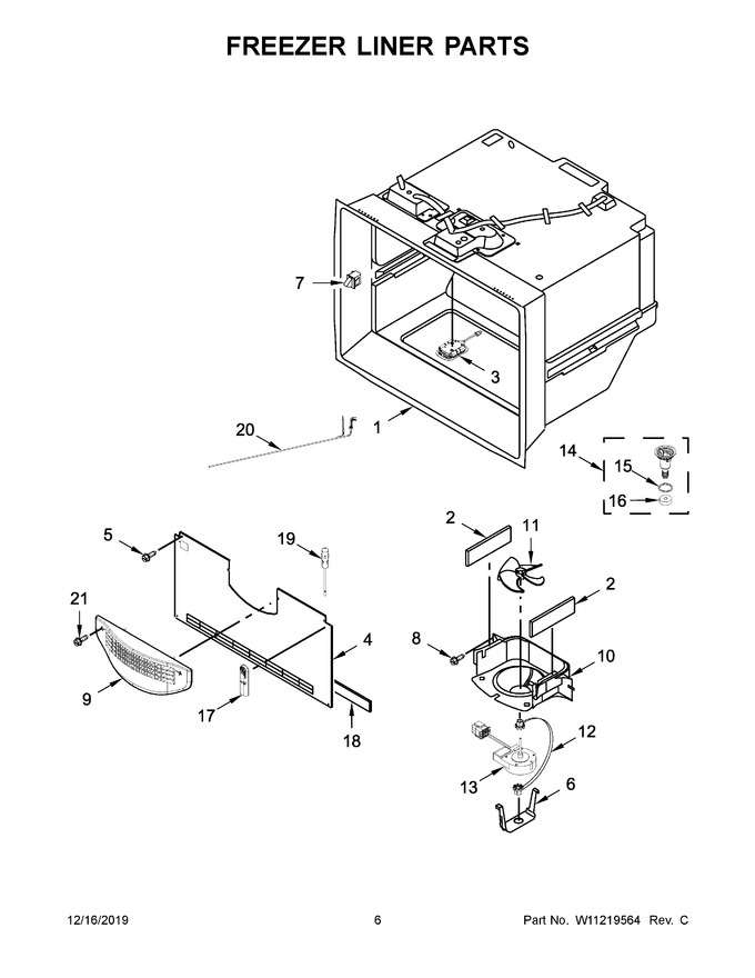 Diagram for WRF767SDHZ00