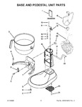 Diagram for 04 - Base And Pedestal Unit Parts