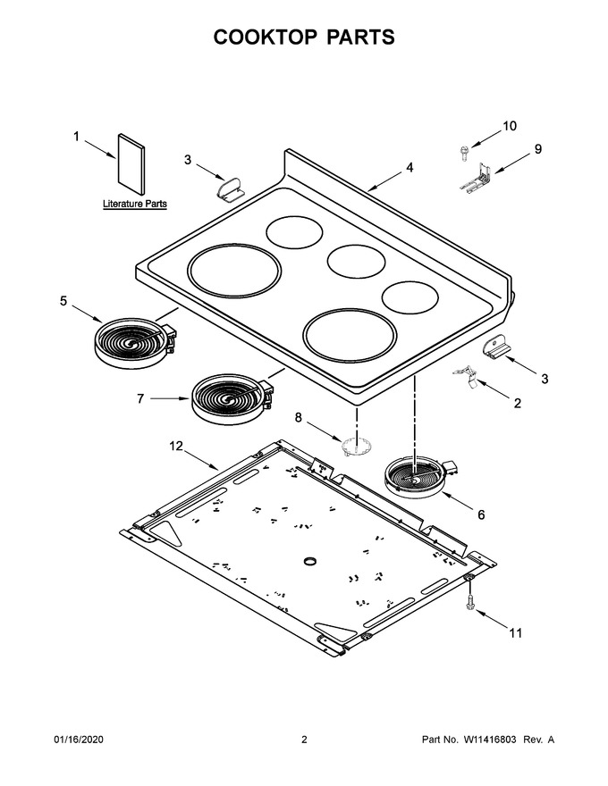 Diagram for YWFE505W0JW0