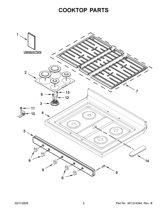 Diagram for WFG550S0HV1