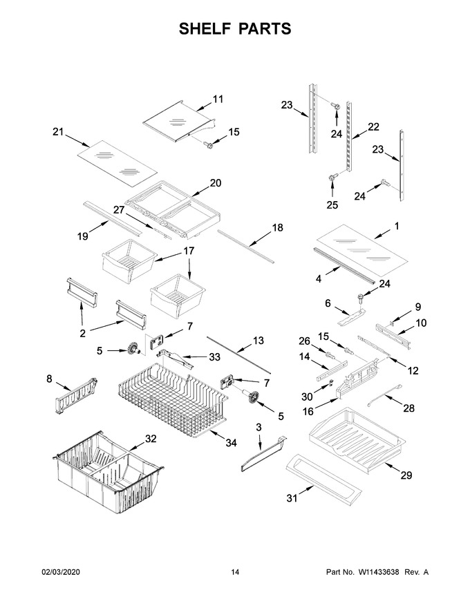 Diagram for WRF540CWHZ03