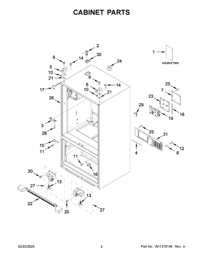 Diagram for WRF555SDFZ11