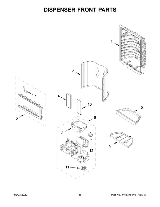 Diagram for WRF555SDFZ11