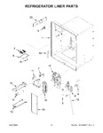 Diagram for 03 - Refrigerator Liner Parts