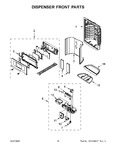 Diagram for 09 - Dispenser Front Parts