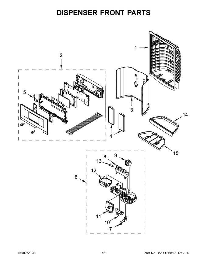 Diagram for WRF555SDHB02