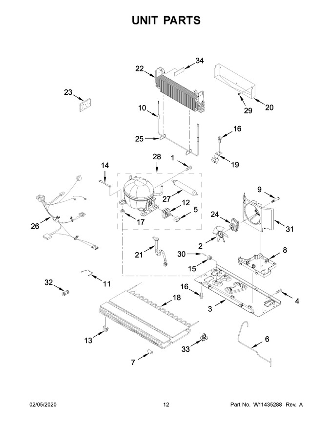 Diagram for WRF555SDHV03