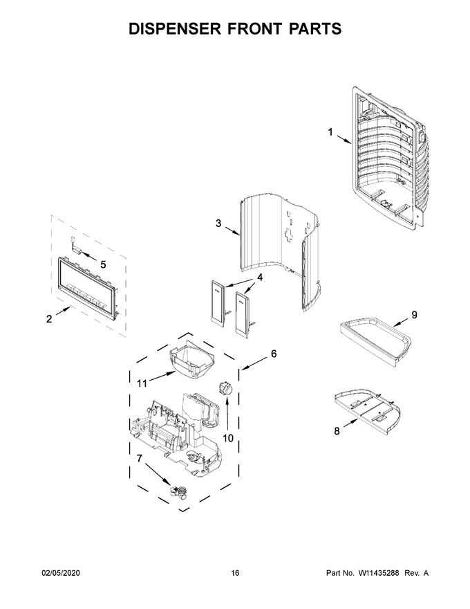 Diagram for WRF555SDHV03