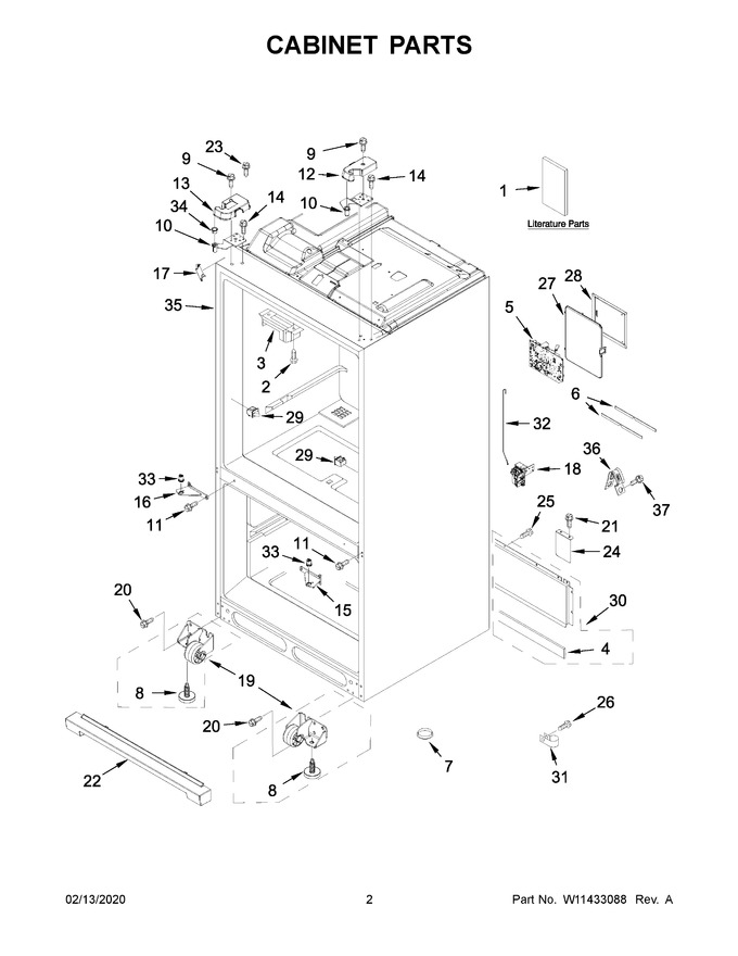 Diagram for WRF757SDHZ01