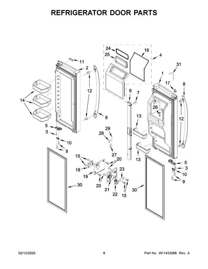Diagram for WRF757SDHZ01