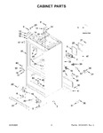Diagram for 02 - Cabinet Parts