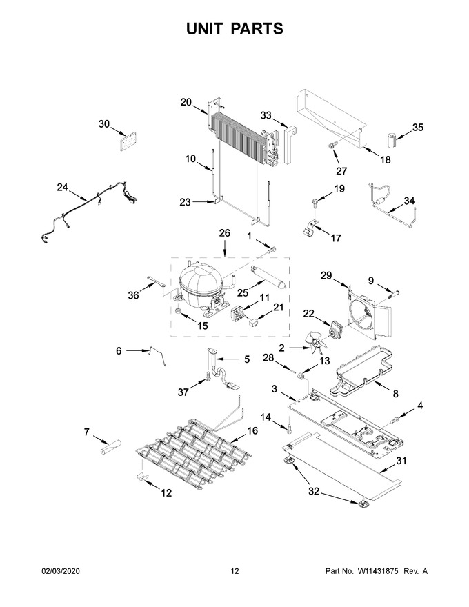 Diagram for WRF767SDHZ01