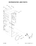 Diagram for 03 - Refrigerator Liner Parts