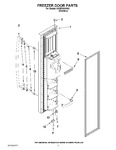 Diagram for 07 - Freezer Door Parts
