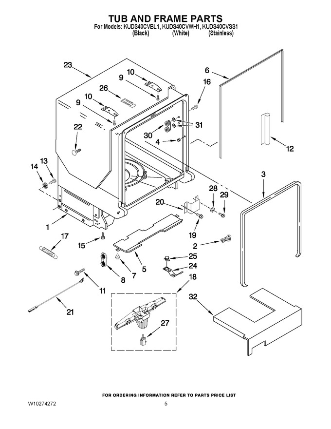 Diagram for KUDS40CVBL1