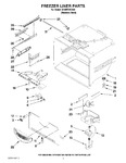 Diagram for 02 - Freezer Liner Parts