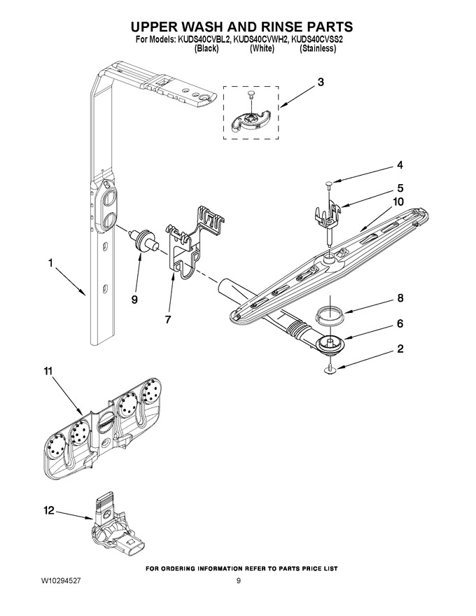 Diagram for KUDS40CVWH2