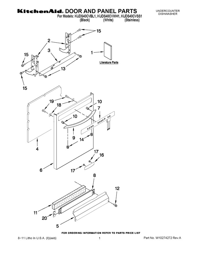 Diagram for KUDS40CVSS1