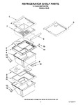 Diagram for 03 - Refrigerator Shelf Parts