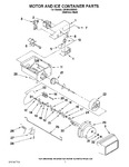 Diagram for 05 - Motor And Ice Container Parts