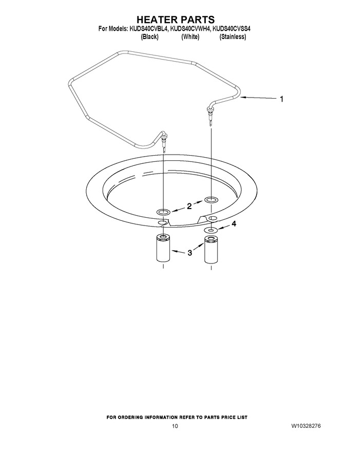 Diagram for KUDS40CVWH4