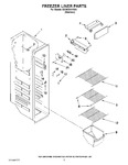 Diagram for 04 - Freezer Liner Parts
