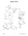 Diagram for 02 - Cabinet Parts