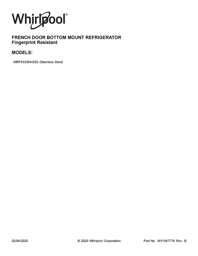 Diagram for WRF532SNHZ02