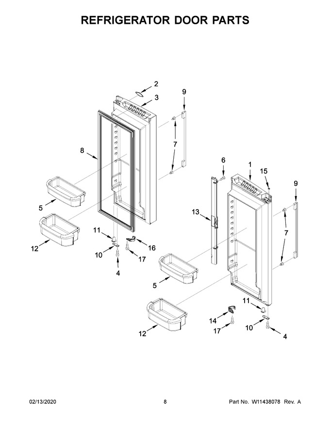 Diagram for WRFA35SWHZ04