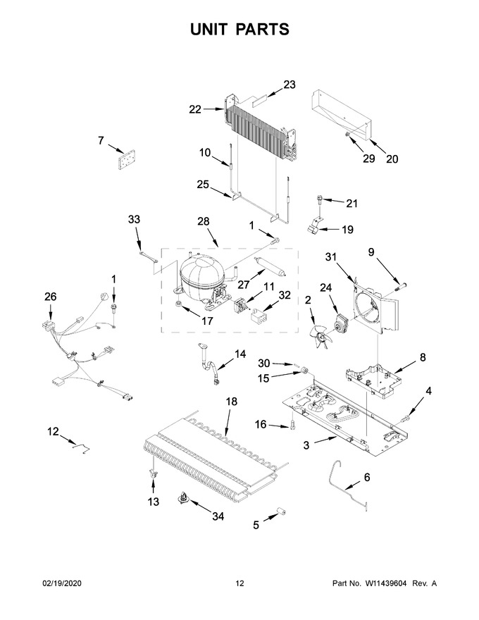 Diagram for WRX735SDHV02