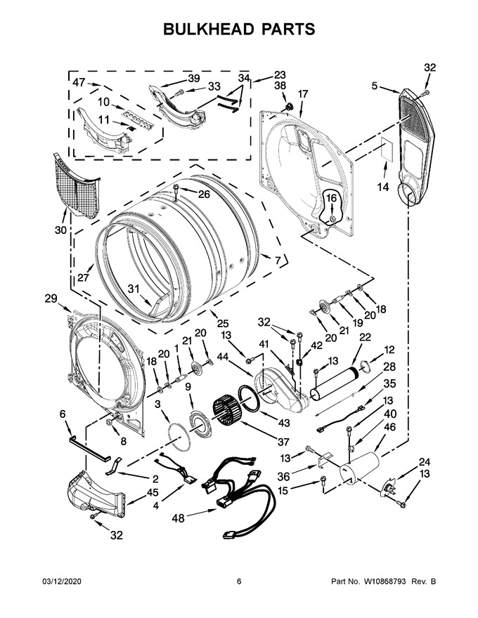 Diagram for WGD75HEFW0