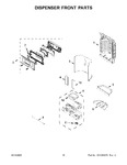 Diagram for 09 - Dispenser Front Parts