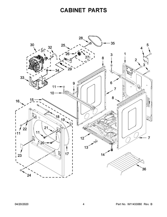 Diagram for WED8120HW0