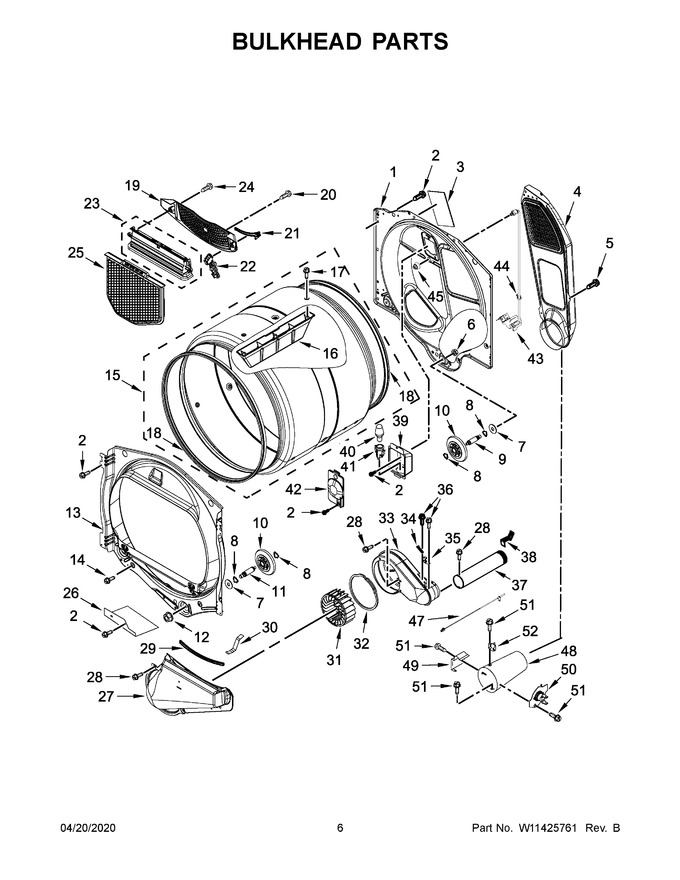 Diagram for WGD7120HW0