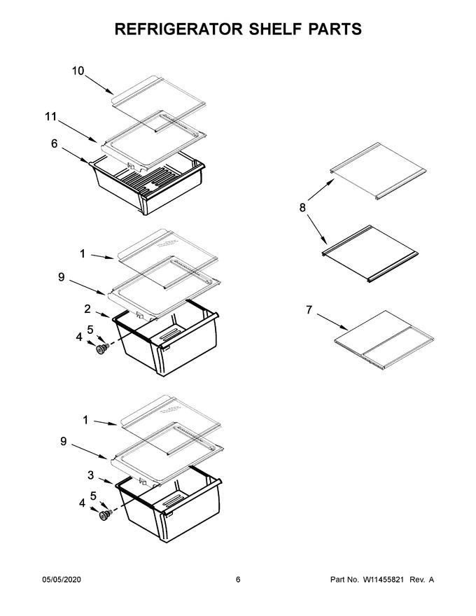 Diagram for WRS555SIHV03