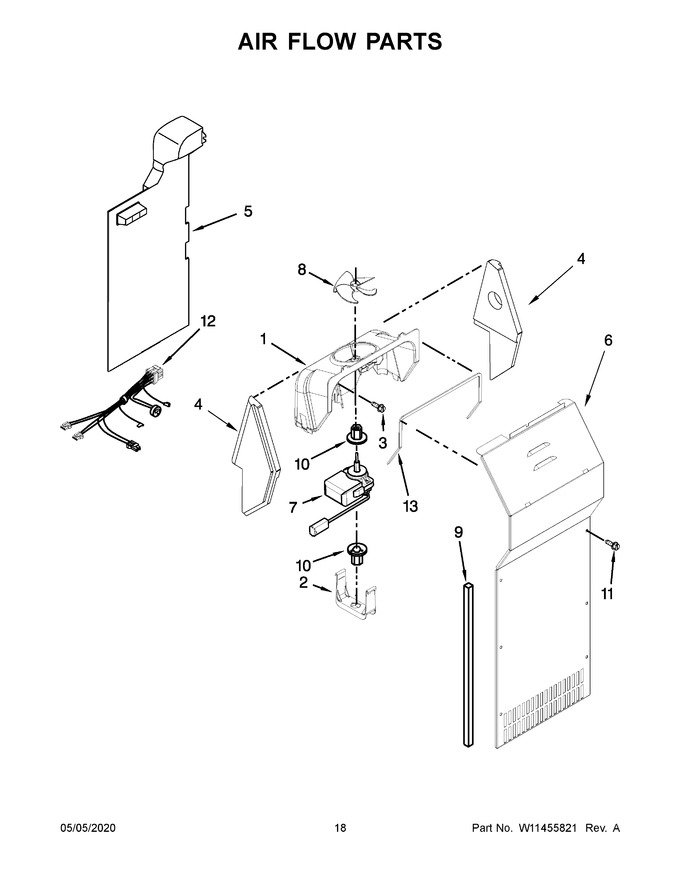 Diagram for WRS555SIHW03