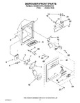 Diagram for 08 - Dispenser Front Parts
