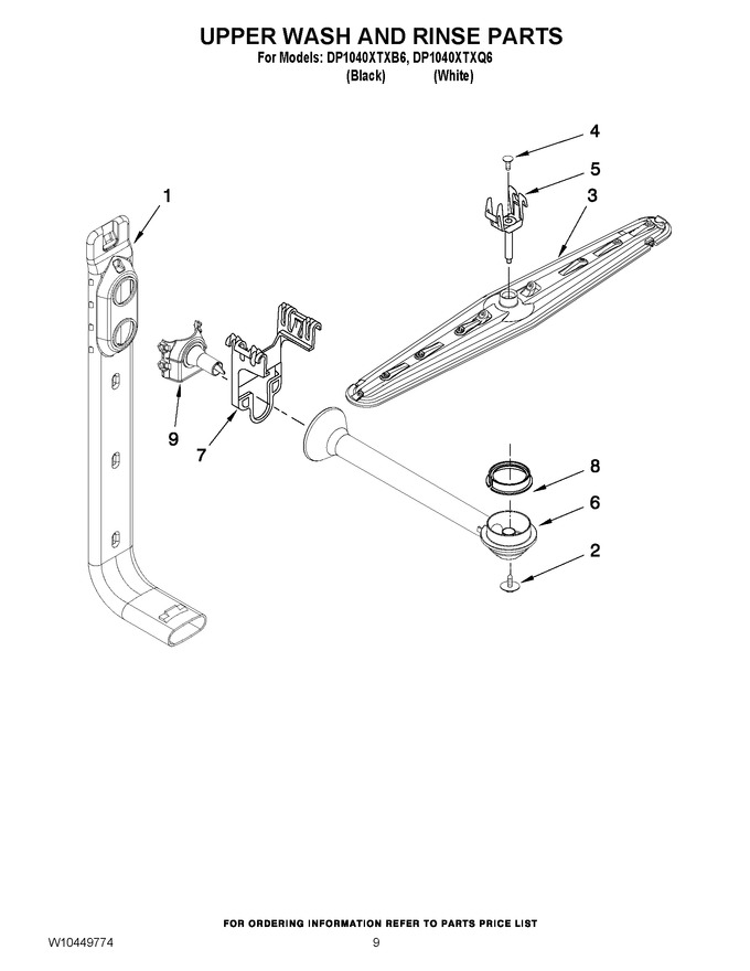 Diagram for DP1040XTXB6
