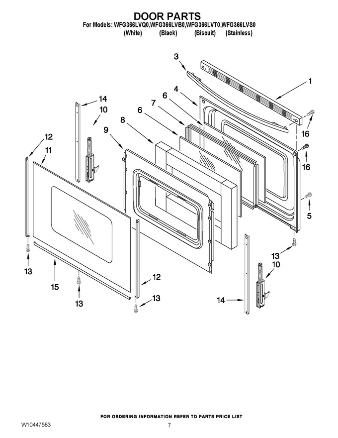 Diagram for WFG366LVQ0