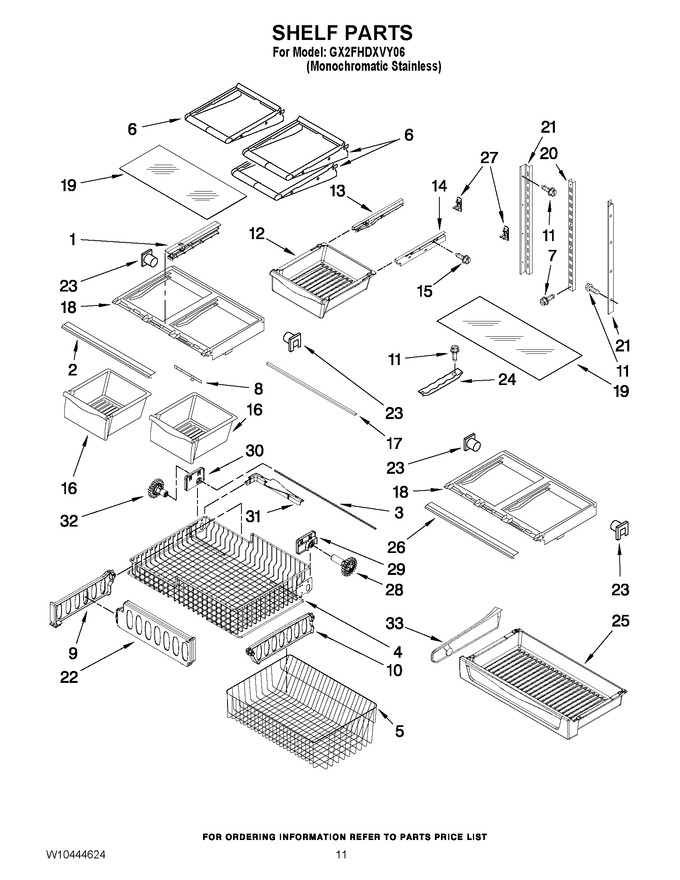 Diagram for GX2FHDXVY06