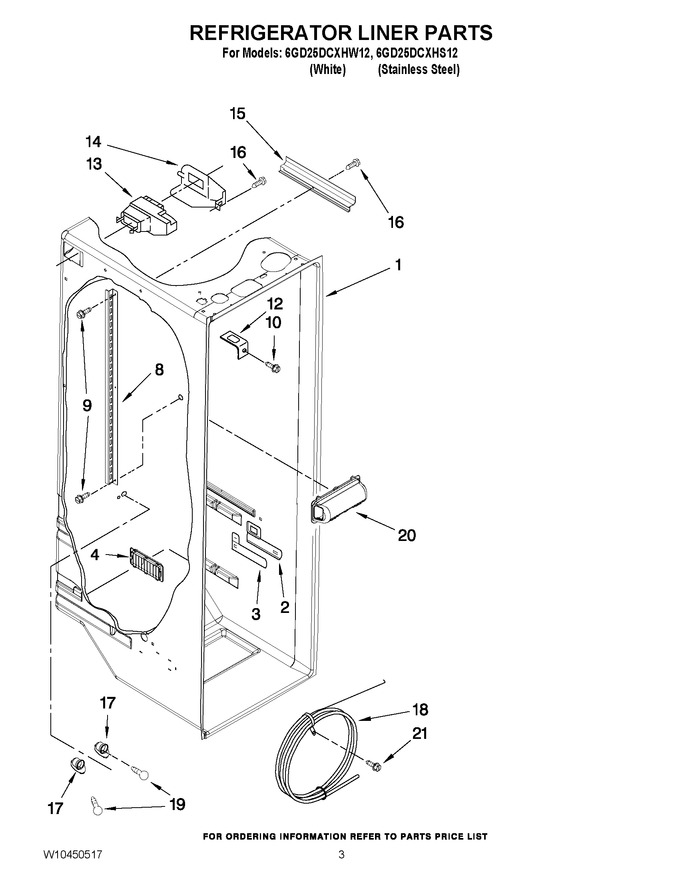 Diagram for 6GD25DCXHW12