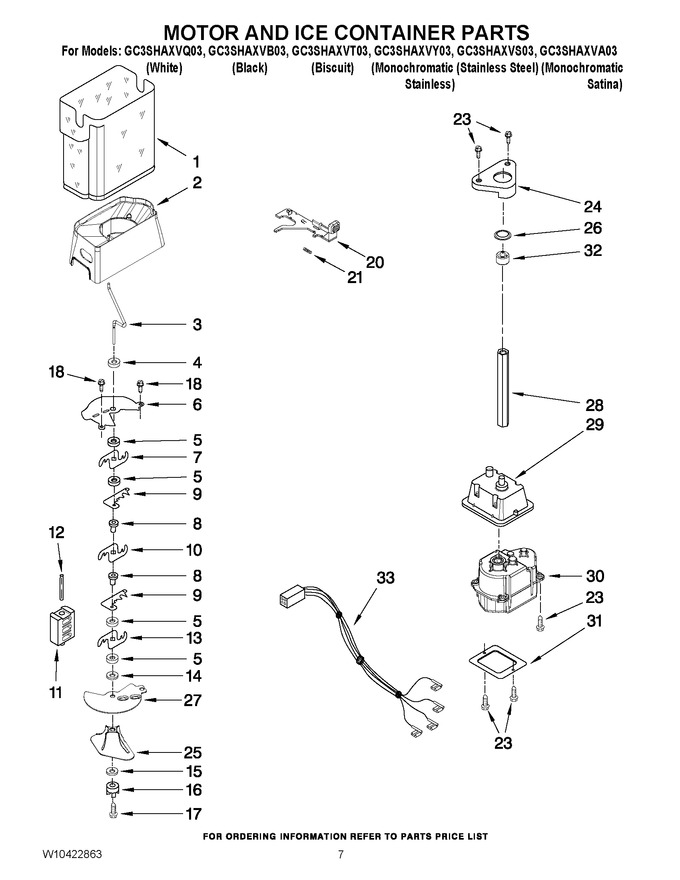 Diagram for GC3SHAXVT03