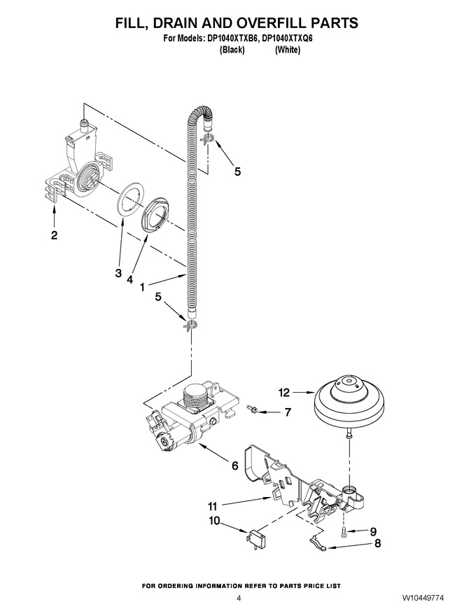 Diagram for DP1040XTXQ6