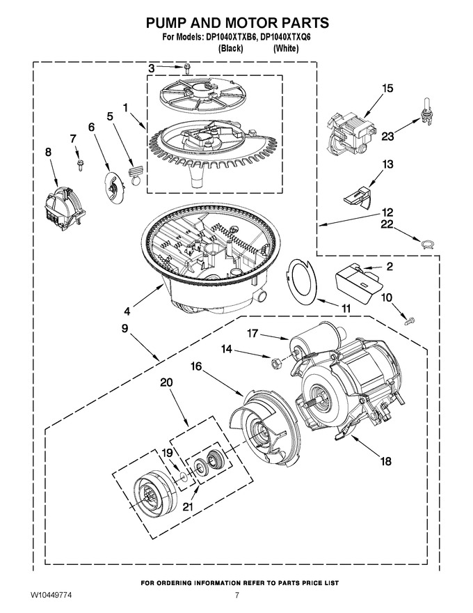 Diagram for DP1040XTXQ6