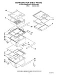 Diagram for 03 - Refrigerator Shelf Parts