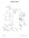Diagram for 02 - Cabinet Parts
