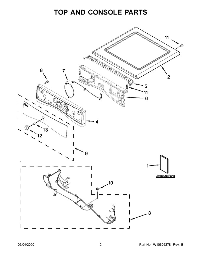Diagram for WGD70HEBW0